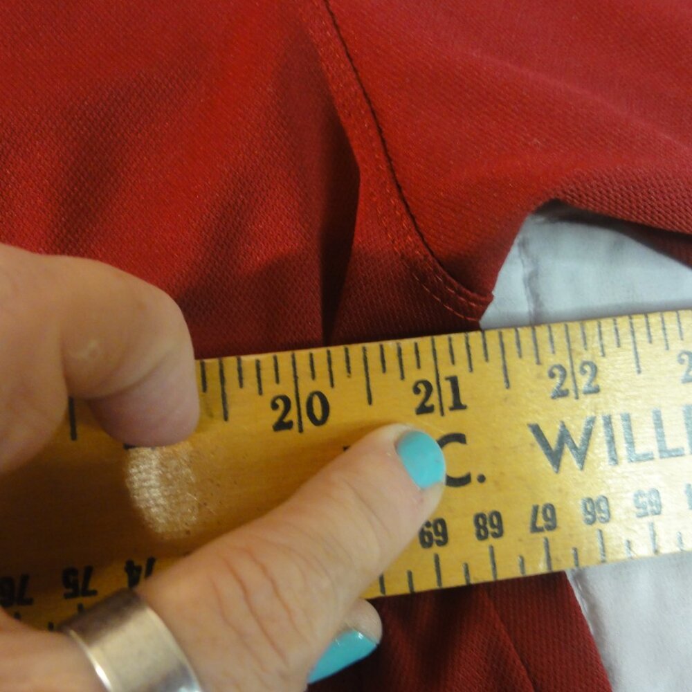 Nike Golf Shirt My Carolina Mens XL Maroon 3 Button Polo‎ - Picture 9 of 11